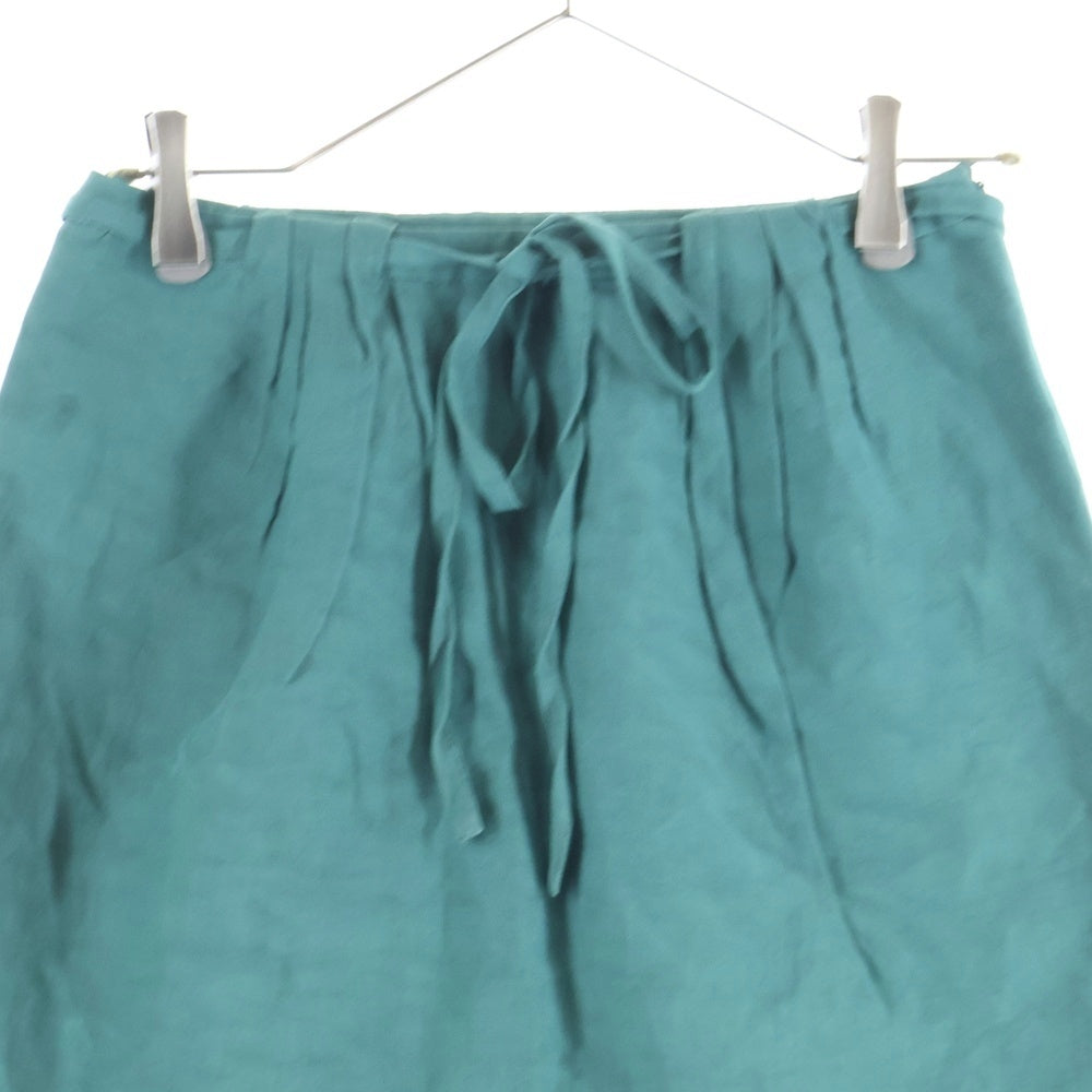 Christian Wijnants(クリスチャンワイナンツ) シルク混 タック ミニスカート レディース グリーン