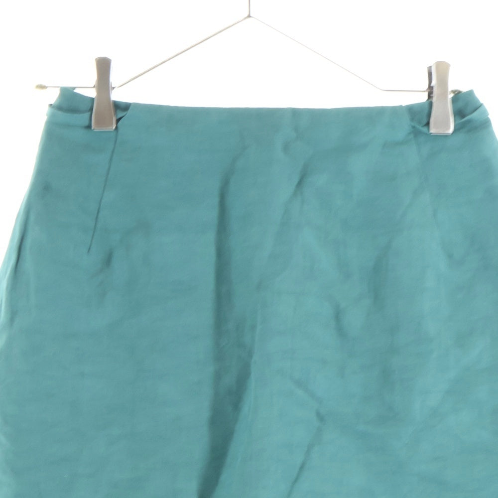 Christian Wijnants(クリスチャンワイナンツ) シルク混 タック ミニスカート レディース グリーン