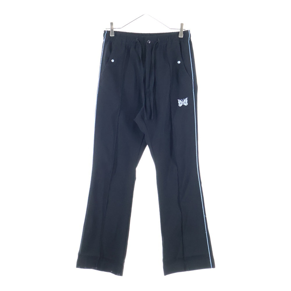 Needles(ニードルス) 23AW PIPING COWBOY PANT パイピング カウボーイ トラックパンツ ブラック/ブルー MR202