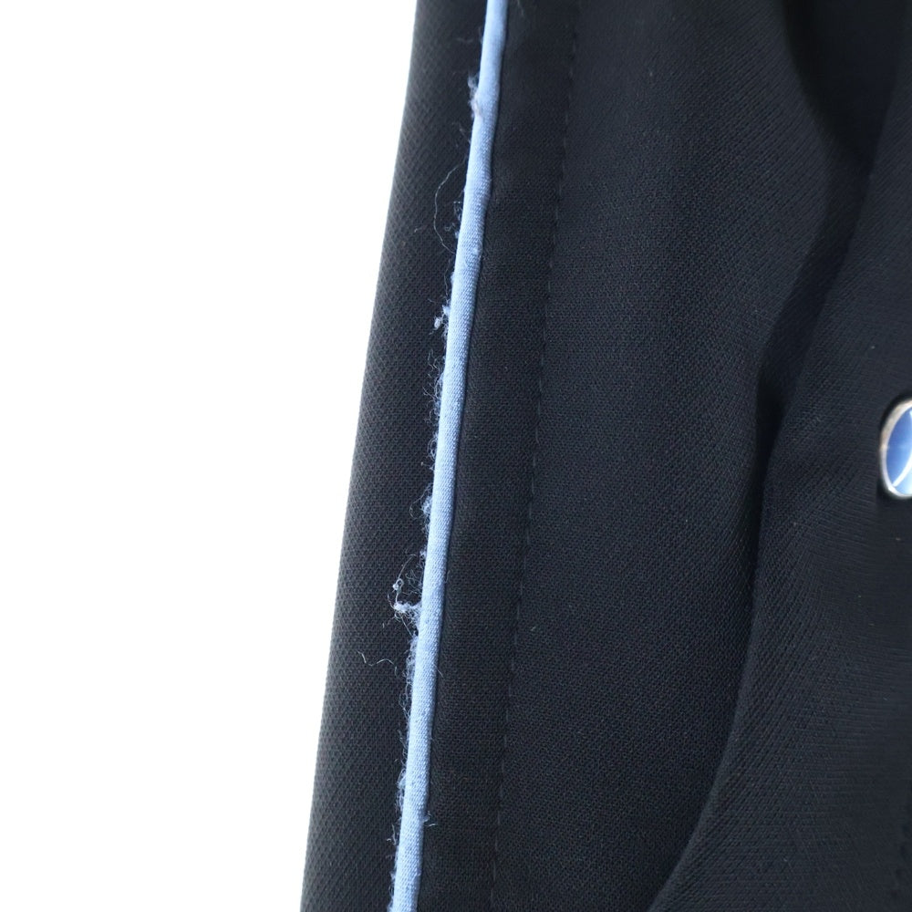 Needles(ニードルス) 23AW PIPING COWBOY PANT パイピング カウボーイ トラックパンツ ブラック/ブルー MR202