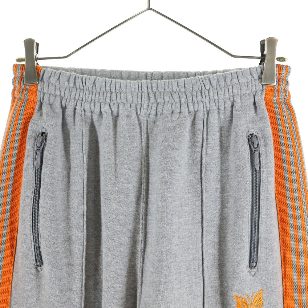 Needles(ニードルス) 22AW STUDIOUS別注 SWEAT TRACK PANT ストゥディオス スウェット トラックパンツ グレー/オレンジ LQ380