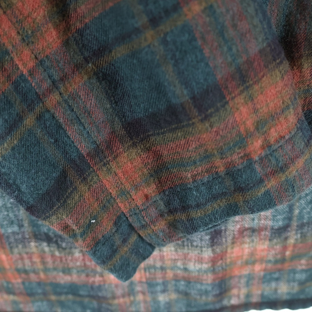 CHROME HEARTS(クロムハーツ) HEYWOOD L/S ヘイウッドダガージップ 長袖チェックシャツ マルチ