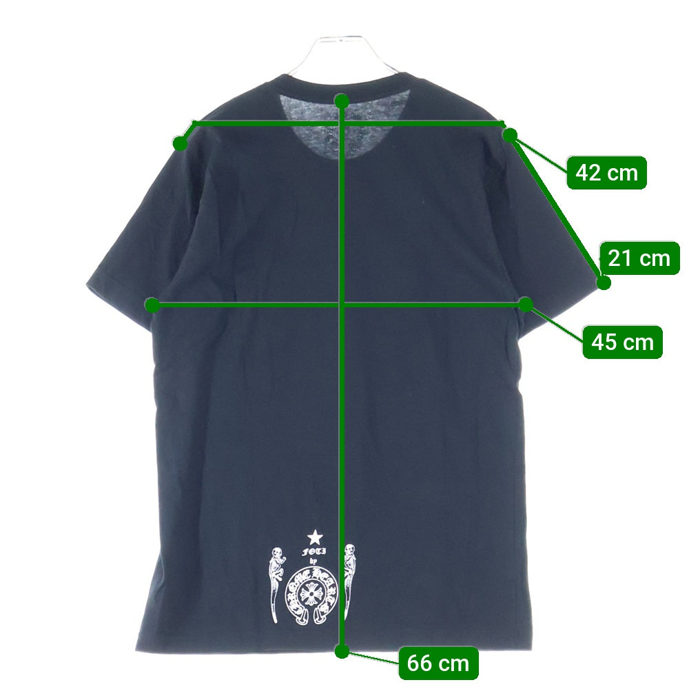 CHROME HEARTS(クロムハーツ) FOTI S/S Tee フォティ プリント 半袖Tシャツ カットソー ブラック