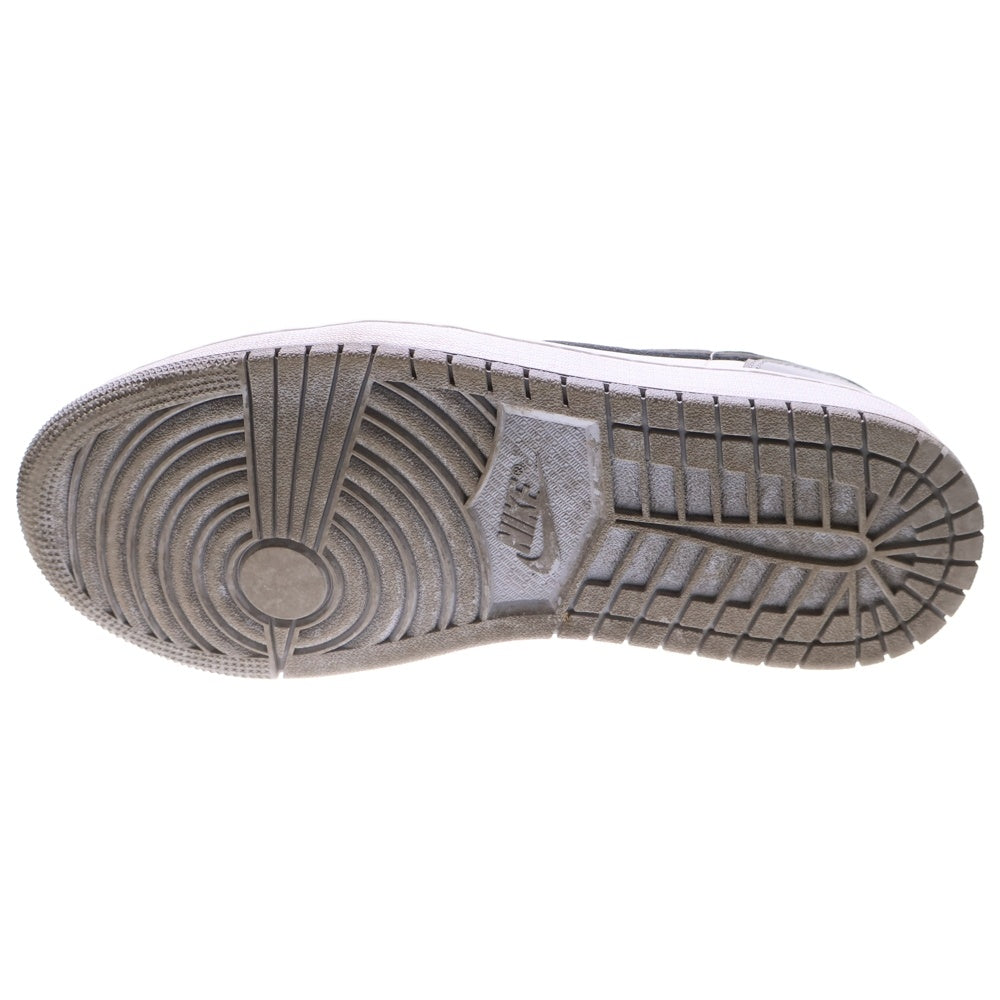 NIKE(ナイキ) AIR JORDAN1 RETRO OG BARONS エアジョーダン1 レトロ バロンズ ローカットスニーカー ホワイト/グレー US7.5/25.5cm CZ0790 110