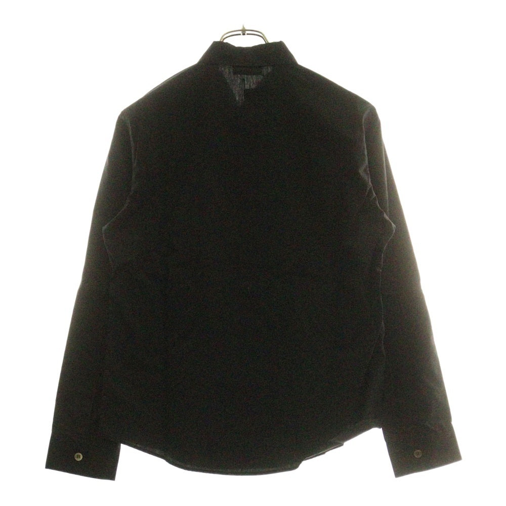 LIMI feu(リミフゥ) レギュラーカラー 長袖 シャツ ブラック LA‐B01‐001 レディース