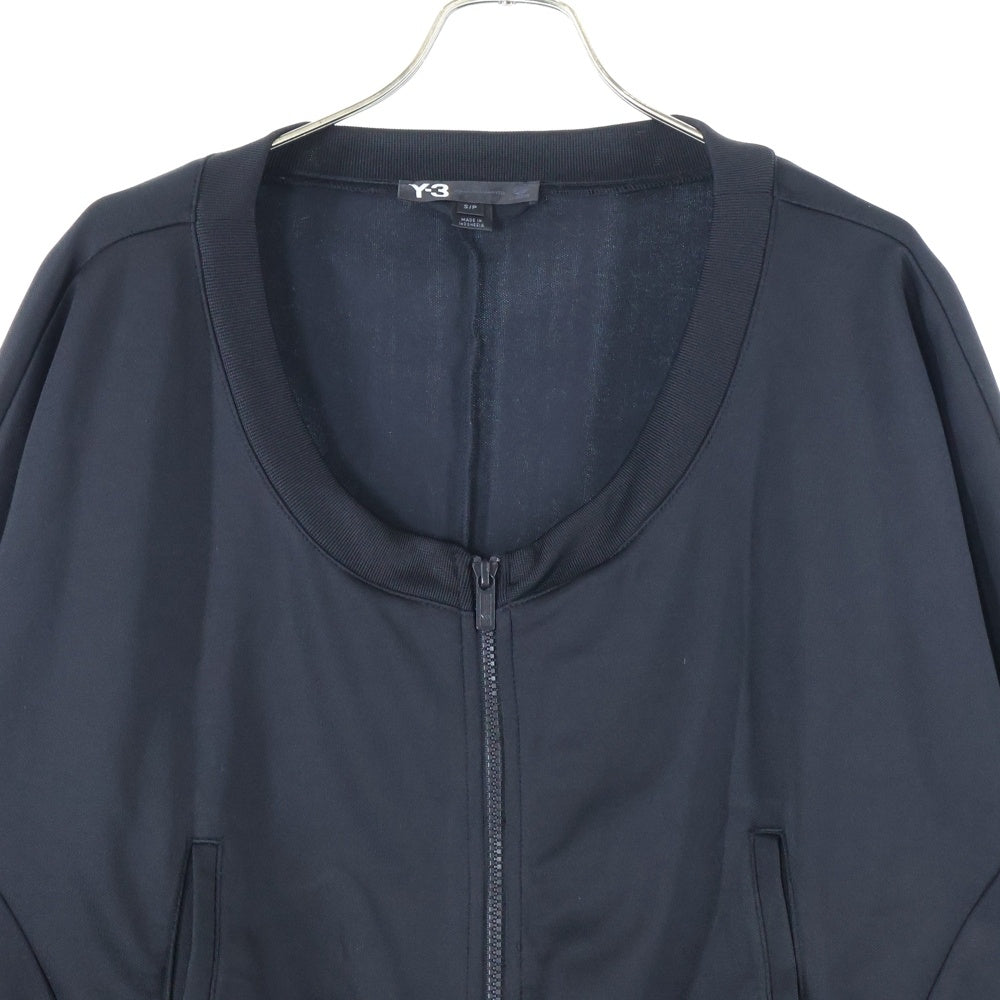 Y-3(ワイスリー) ラウンドネック トラックジャケット ブラック 931001 レディース