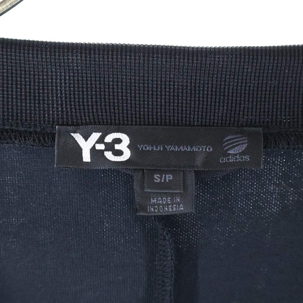 Y-3(ワイスリー) ラウンドネック トラックジャケット ブラック 931001 レディース