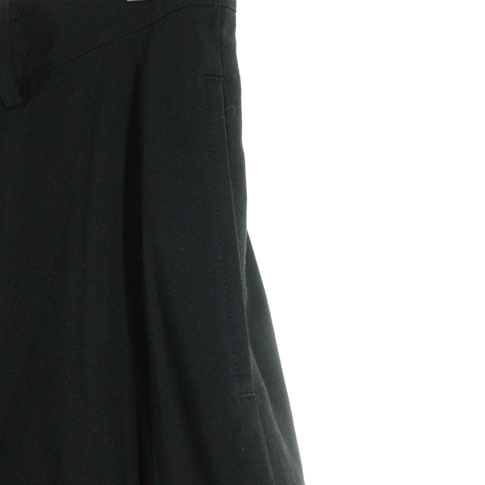 LIMI feu(リミフゥ) サルエル ワイド パンツ ブラック TB-P01-004