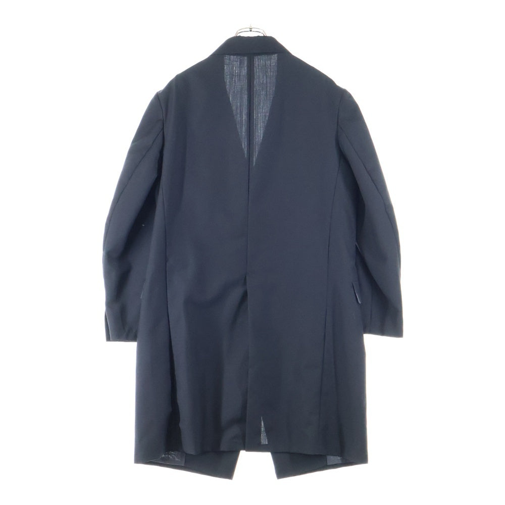 LIMI feu(リミフゥ) リバーシブル ロング ジャケット ブラック LV‐J19‐101