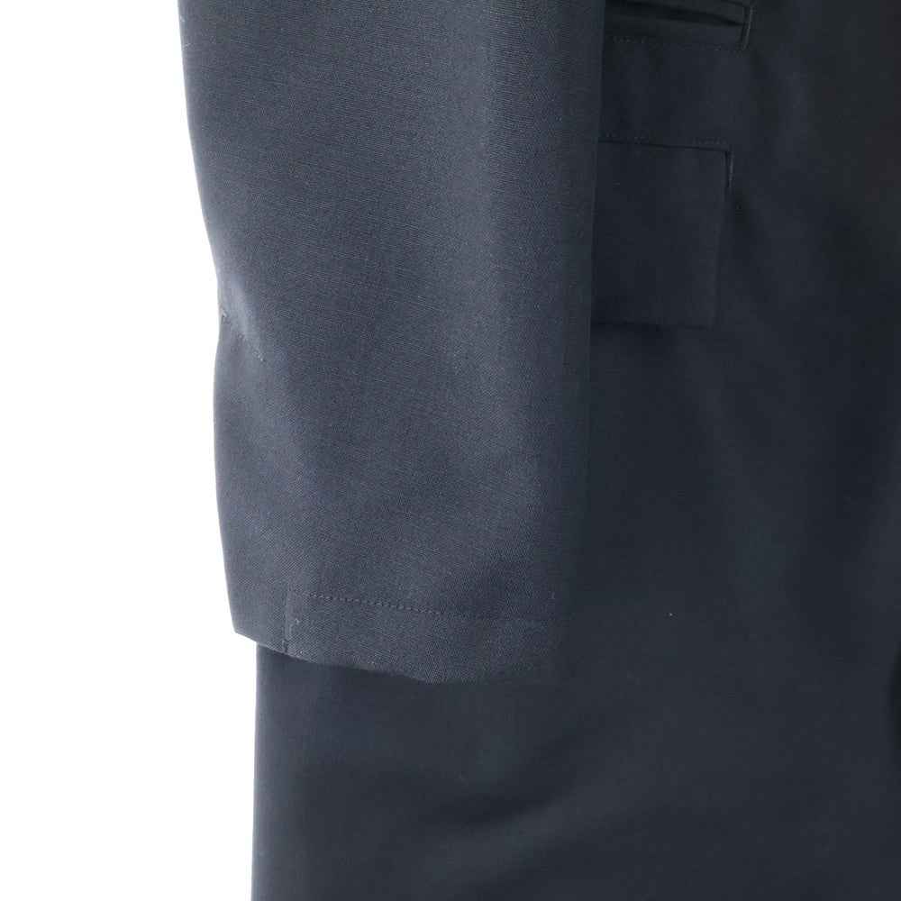 LIMI feu(リミフゥ) リバーシブル ロング ジャケット ブラック LV‐J19‐101