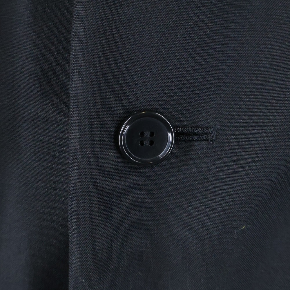 LIMI feu(リミフゥ) リバーシブル ロング ジャケット ブラック LV‐J19‐101