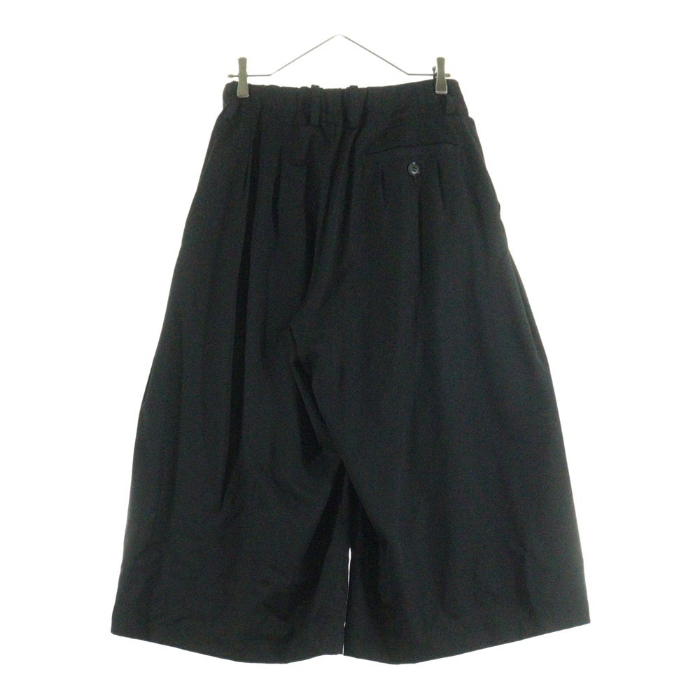 Y's(ワイズ) 1タック ワイド パンツ ブラック YY-P26-122 レディース