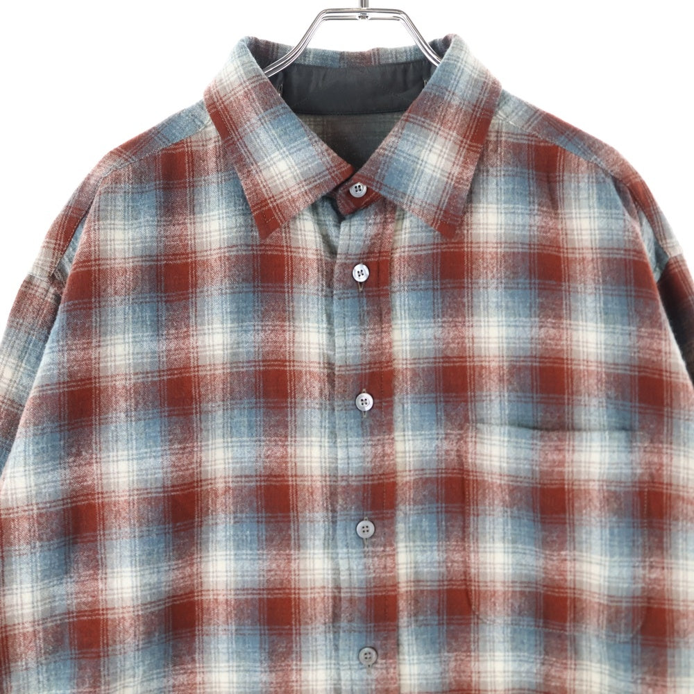 Maison Martin Margiela(メゾンマルタンマルジェラ) 23AW × PENDLETON ペンドルトン ウール 長袖 オンブレチェック シャツ マルチ S67DT0002