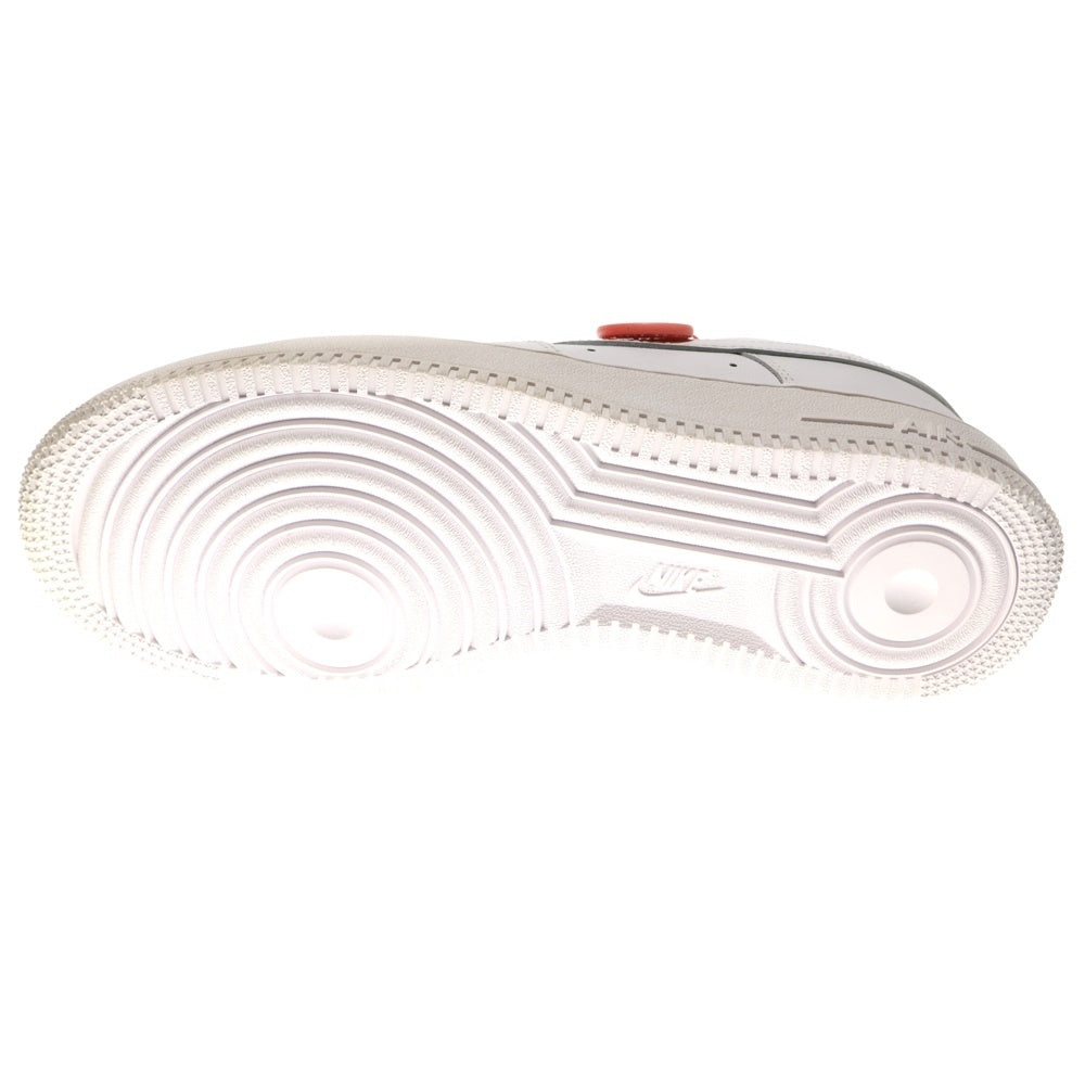 CHROME HEARTS(クロムハーツ) ×NIKE AIR FORCE 1 LOW TOP SNEAKERS シューレースグロメットレースストッパー付 エアフォース1 ローカットスニーカー ホワイト US9/27cm CW2288-111