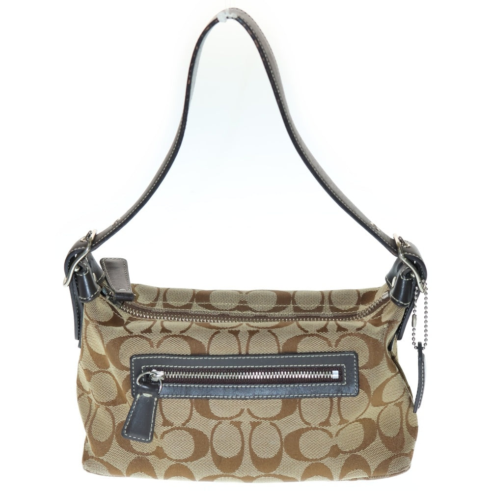 COACH(コーチ) シグネチャーロゴ ミニ ワンショルダーバッグ ベージュ/ブラウン 6044