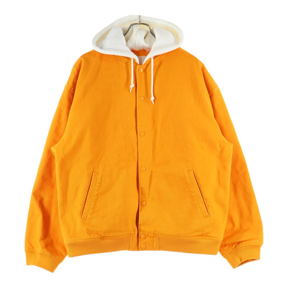 SUPREME(シュプリーム) 22SS Hooded Twill Varsity Jacket フーデッド