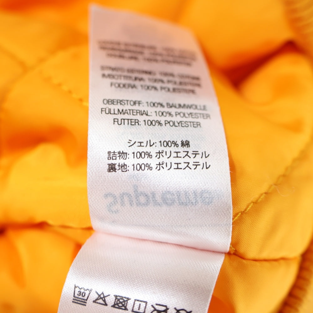 SUPREME(シュプリーム) 22SS Hooded Twill Varsity Jacket フーデッド ツイル バーシティジャケット オレンジ/ホワイト