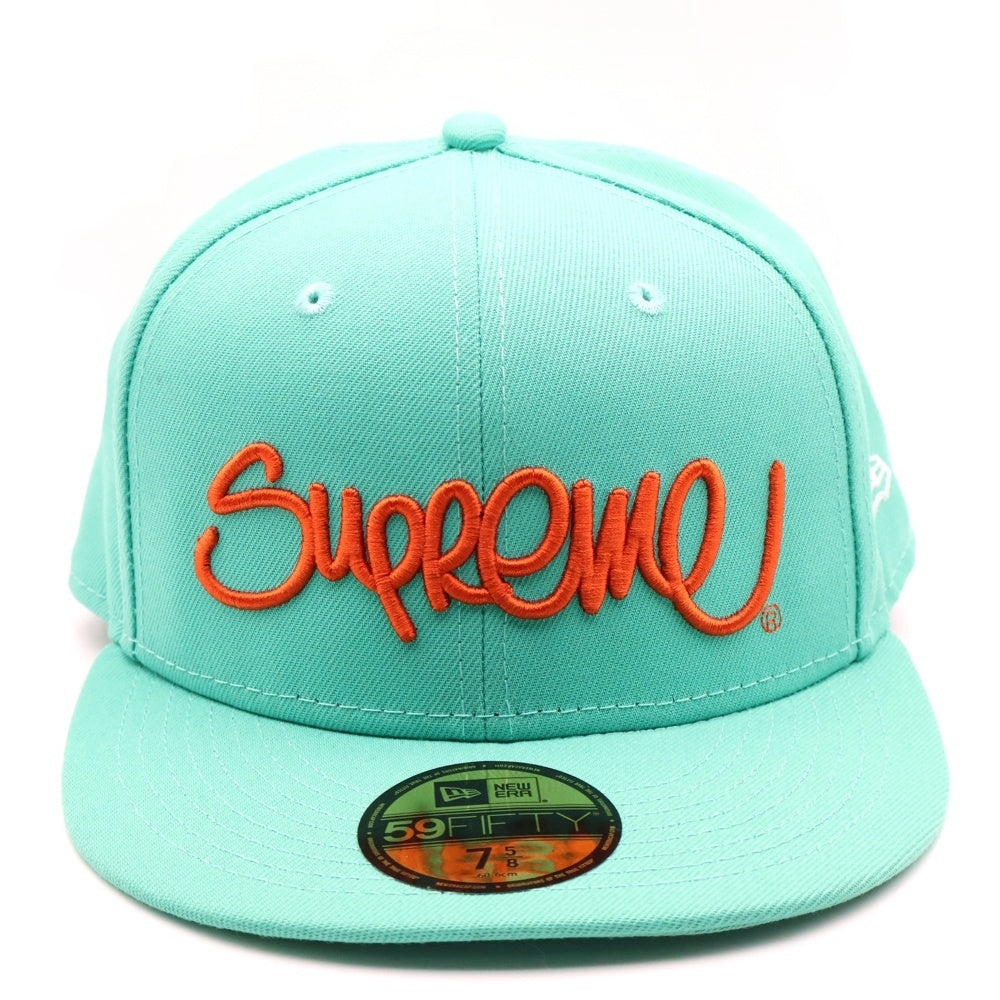 SUPREME(シュプリーム) 22SS ×New Era Handstyle ニューエラ ハンドスタイル ベースボールキャップ 帽子 グリーン