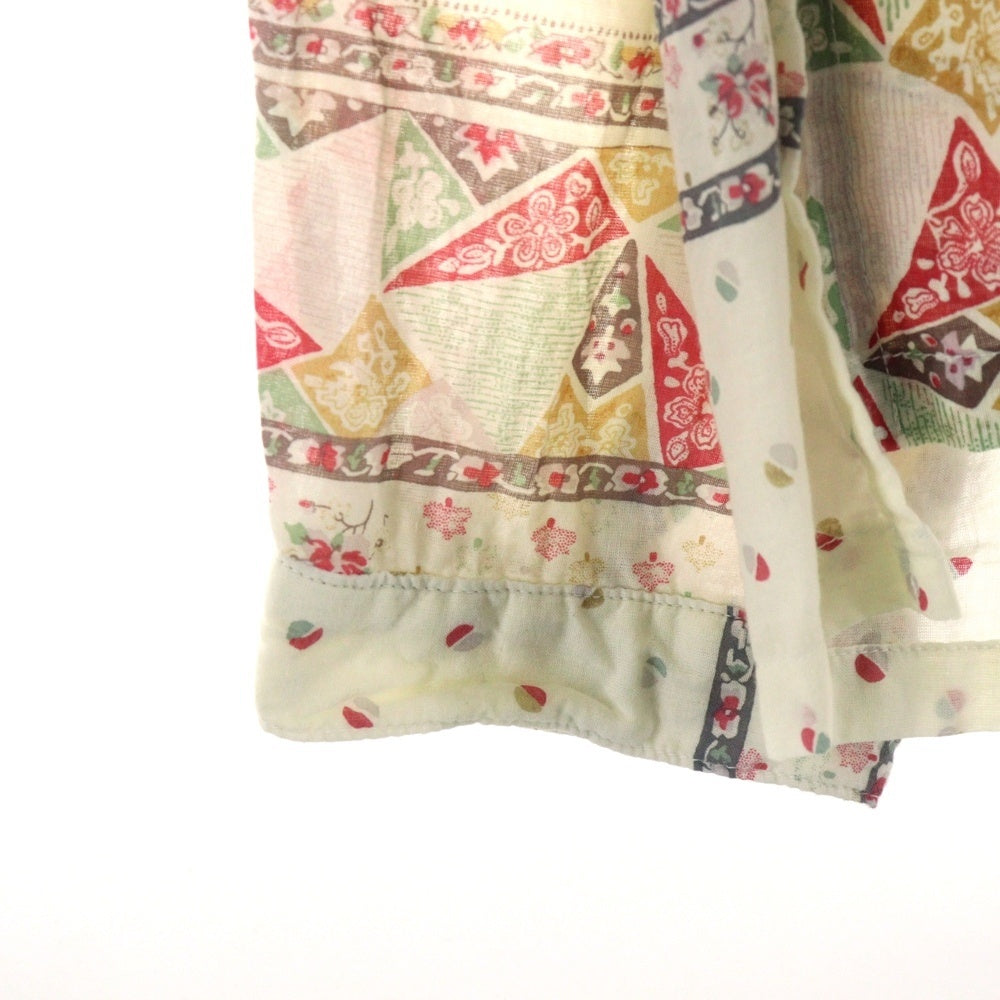 VISVIM(ヴィスヴィム) 21SS TUNIC P.O. PATCHWORK N.D パッチワーク チュニック ロングスリーブ 長袖 シャツ ブラウス マルチカラー 0121105011010