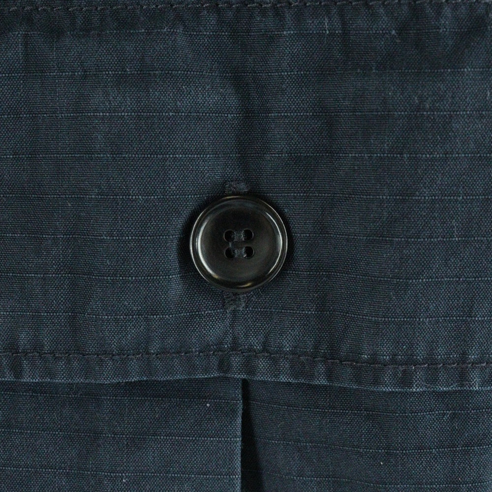 VISVIM(ヴィスヴィム) 20SS DOMAINE SHIRT L/S ドメーヌ ラペルカラー ロングスリーブ ミリタリー 長袖 シャツ ネイビー 0120105011013