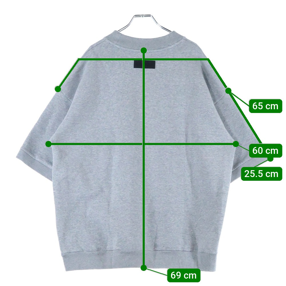 F.C.R.B(エフシーアールビー) 24SS TECH SWEAT S/S TEAM CREWNECK BAGGY TOP テック スウェット ショートスリーブ バギー クルーネック半袖Tシャツ FCRB-240041