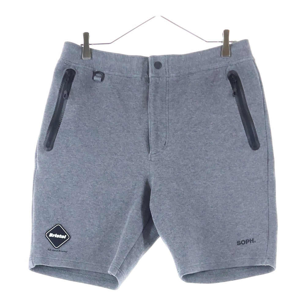 F.C.R.B./F.C.Real Bristol/FCRB(エフシーアールビー/エフシーレアルブリストル) 21SS SWEAT TRAINING SHORTS スウェット トレーニング ショーツ ハーフパンツ グレー FCRB-210025