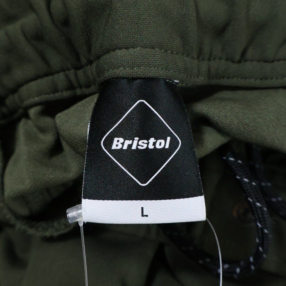 F.C.R.B./F.C.Real Bristol/FCRB(エフシーアールビー/エフシーレアルブリストル) 24SS PDK SHIRRING HEM PANTS ピーディーケー シャーリング ヘム イージースウェットジョガーパンツ カーキ FCRB-240005