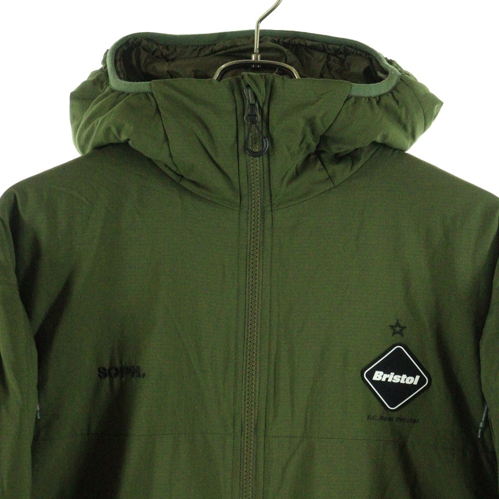 F.C.R.B./F.C.Real Bristol/FCRB(エフシーアールビー/エフシーレアルブリストル) 20AW HYBRID PUFFY INSULATION HOODED JACKET ハイブリッド パフィー インシュレーション ジャケット FCRB-202045
