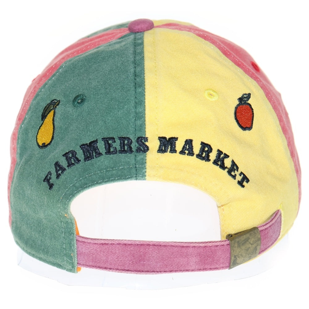 GUESS(ゲス) GUESS JEANS ×SEAN WOTHERSPOON FARMERS MARKET HAT ショーン ウェザースプーン フルーツマーケット ハット 6パネルキャップ 帽子 マルチカラー M8SZ03T02F2