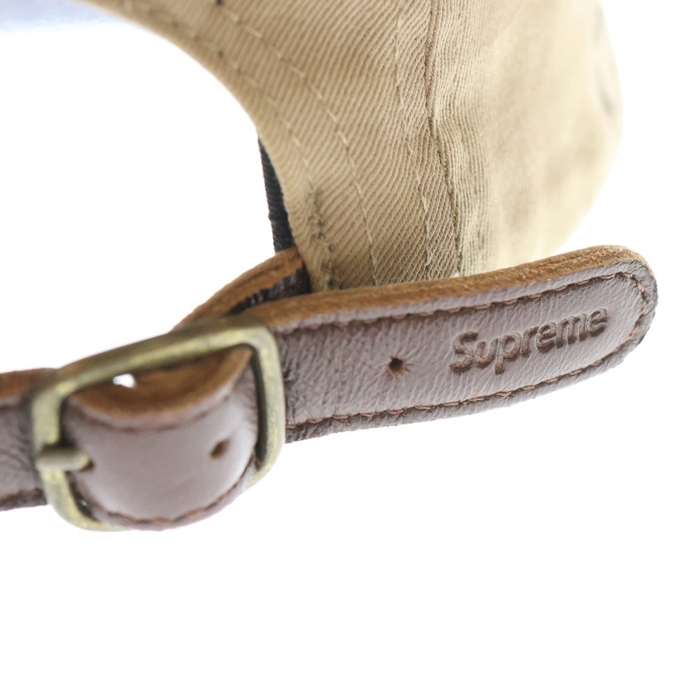 SUPREME(シュプリーム) 17AW Washed Chino Twill Camp Cap Desert Camo ウォッシュド チノツイル キャンプキャップ デザート カモ ブラウン/カーキー