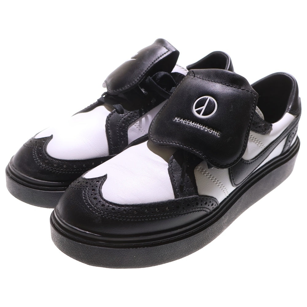 NIKE(ナイキ) ×PEACEMINUSONE KWONDO1 ピースマイナスワン クウォンド1 ローカットスニーカー ブラック/ホワイト US8.5/26.5cm DH2482-101