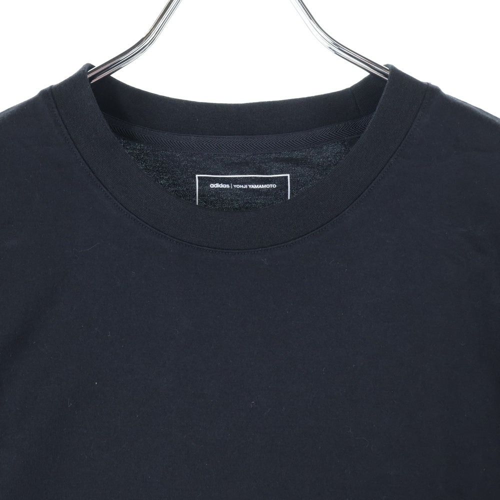 Y-3(ワイスリー) GRAPHIC SHORT SLEEVE TEE グラフィック ショート スリーブ クルーネック半袖Tシャツ カットソー ブラック JN4879