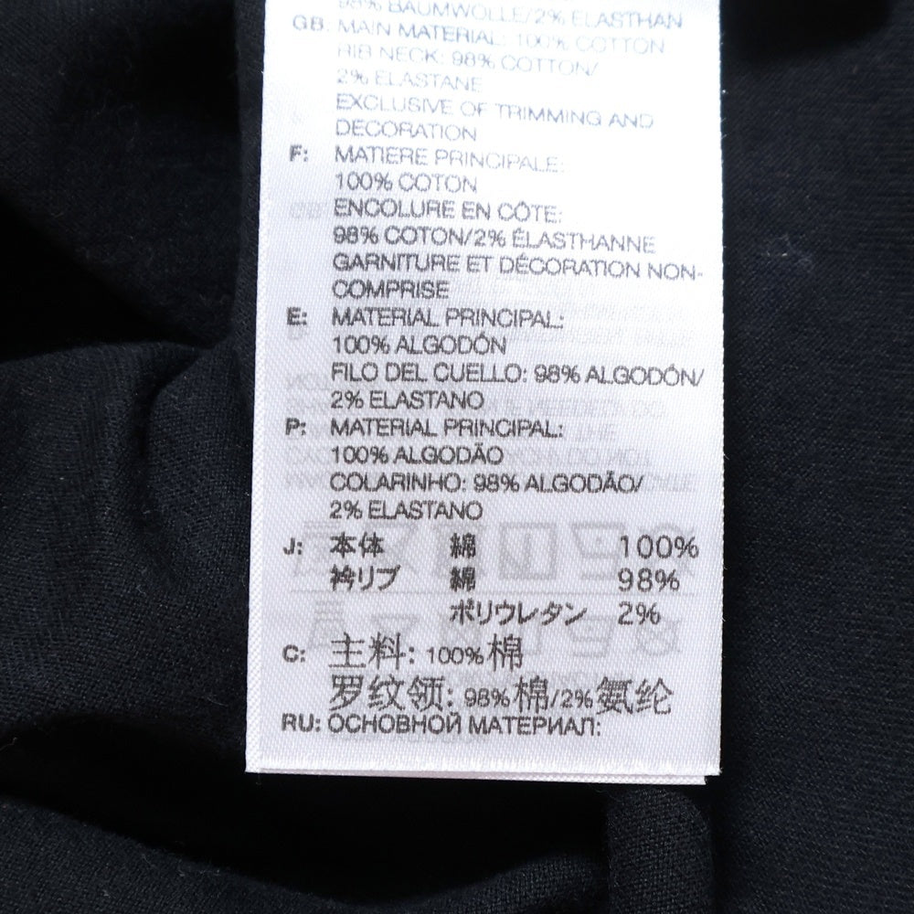 Y-3(ワイスリー) GRAPHIC SHORT SLEEVE TEE グラフィック ショート スリーブ クルーネック半袖Tシャツ カットソー ブラック JN4879