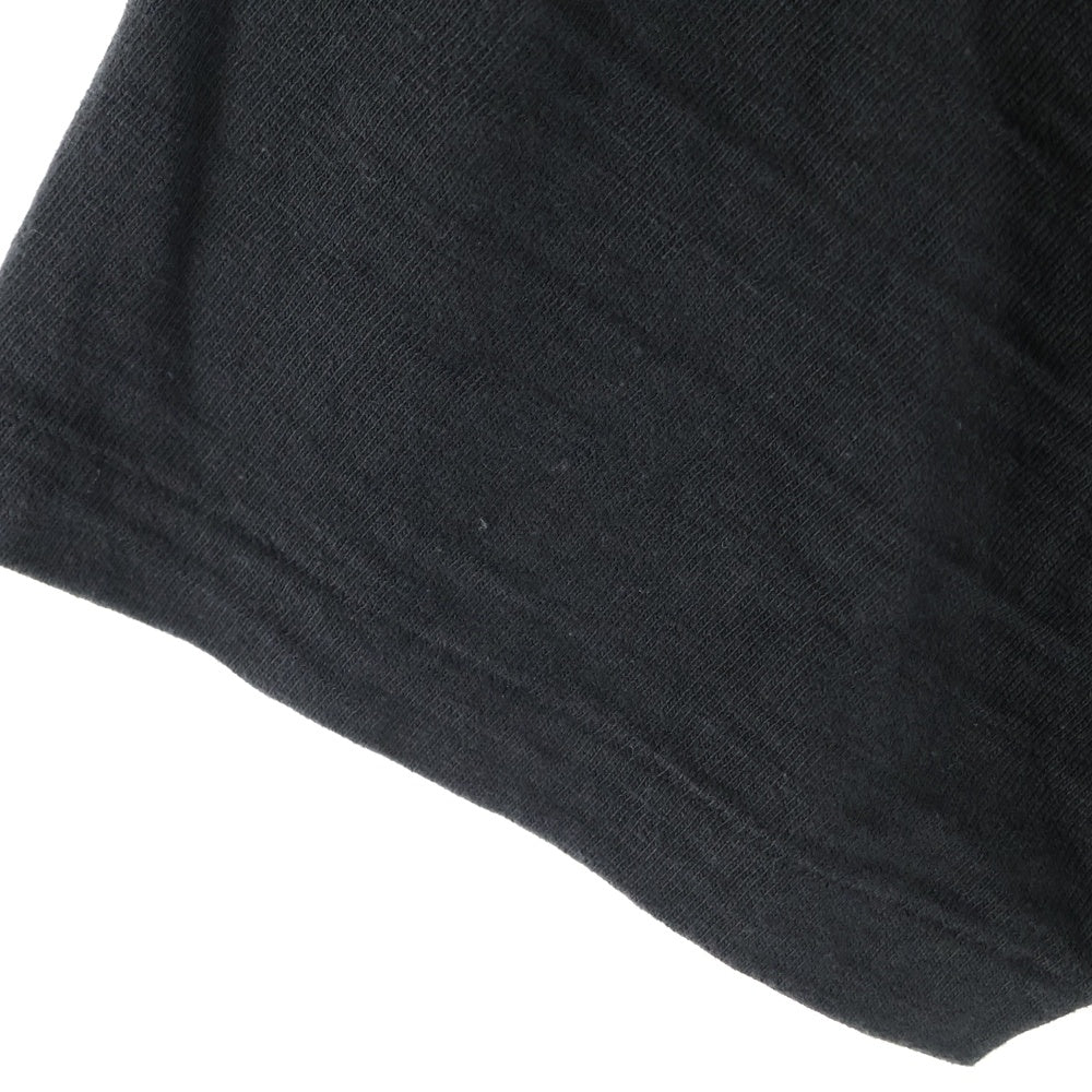 HUMAN MADE(ヒューマンメイド) ハートロゴ クルーネック半袖ポケットTシャツ カットソー ブラック