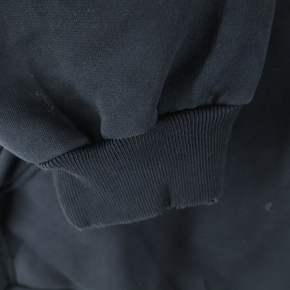 BALENCIAGA(バレンシアガ) 24SS NEW TAPE TYPE HOODIE BLACK ニュウ テープ タイプ プルオーバースウェットパーカー フーディー ブラック 739024 TQVQ9