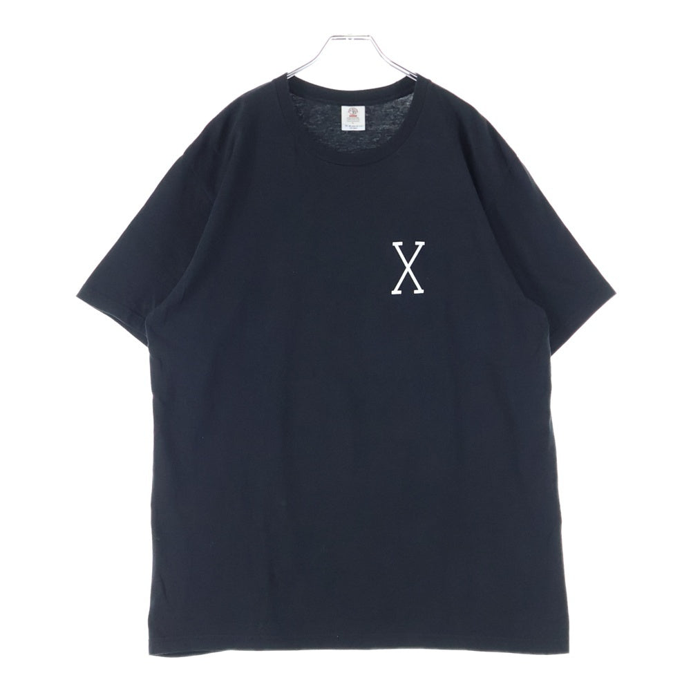 SUPREME(シュプリーム) 25SS 40 Acres Malcolm X Tee 40エーカー マルコム エックス クルーネック半袖Tシャツ カットソー ブラック