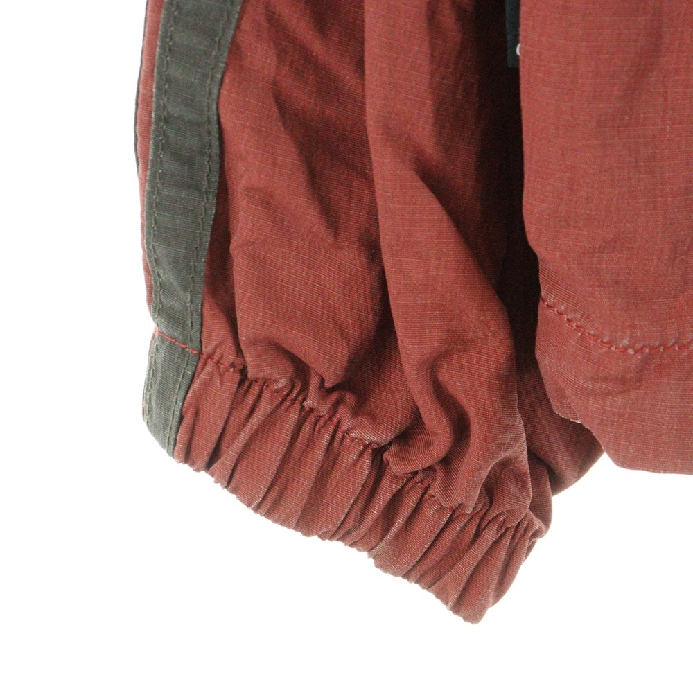 THISISNEVERTHAT(ディスイズネバーザット) ANORAK JACKET ロゴ刺繍 ナイロン アノラックジャケット レッド TN243WOWLS06