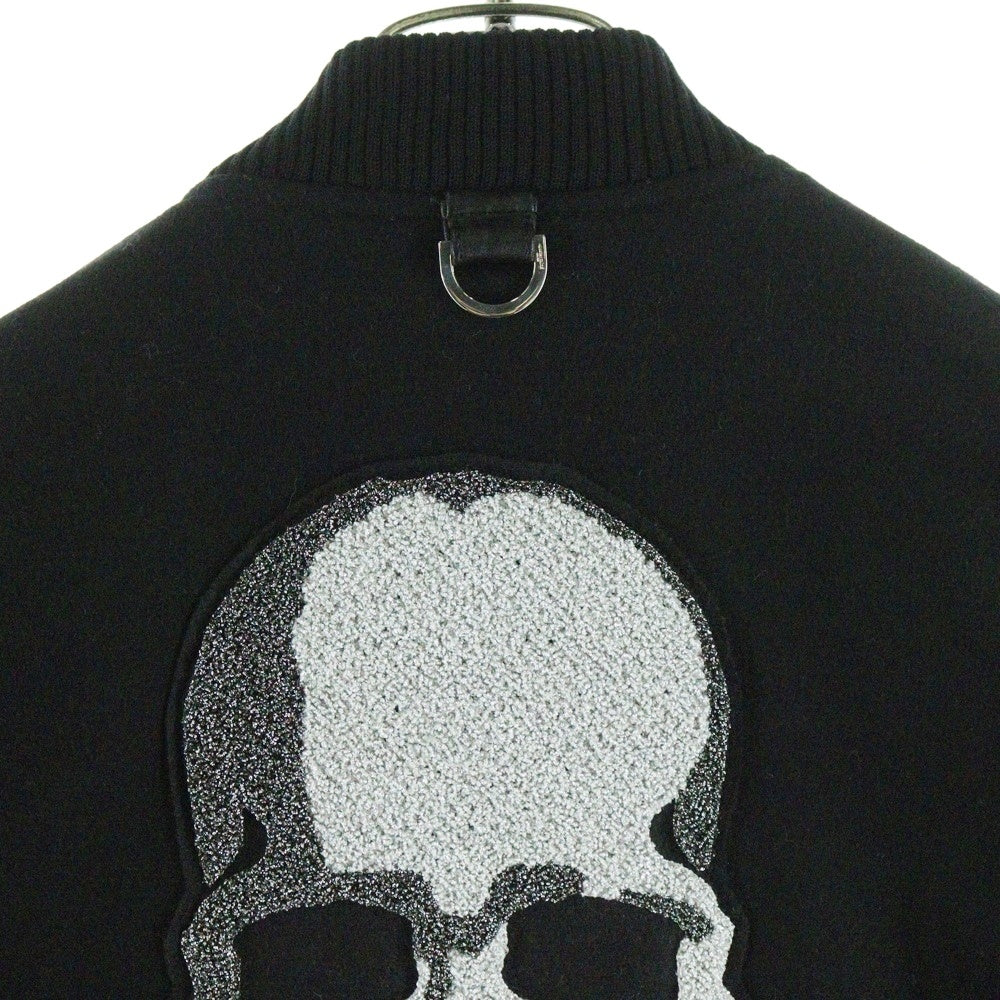 STUSSY(ステューシー) 13AW ×MASTERMIND JAPAN VARSITY JACKET マスターマインド ジャパン バーシティ ジャケット ブラック SMD2-BL01-10-1