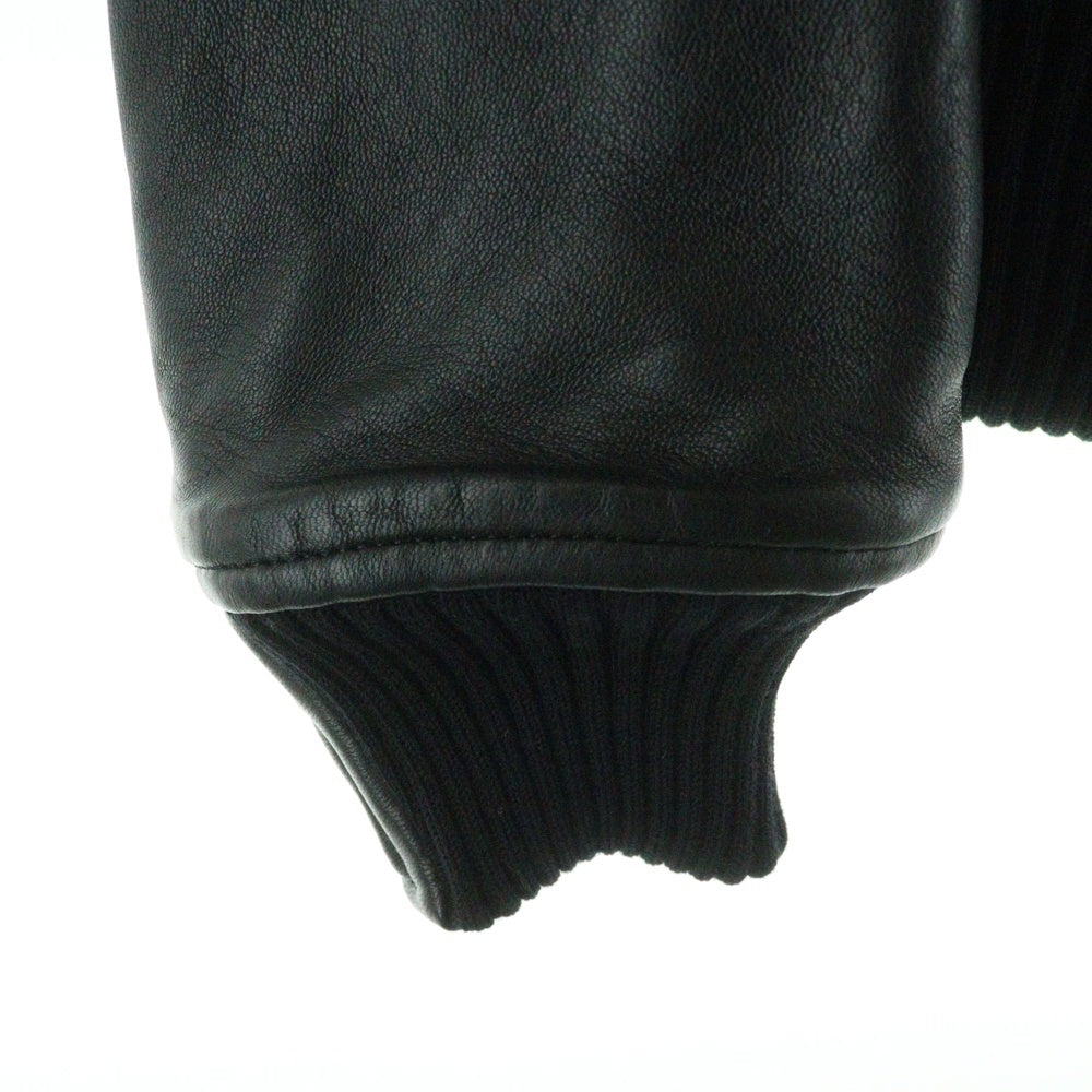 STUSSY ステューシー × MMJ マスターマインド ジャパン スタジャン STUSSY ステューシー × MMJ マスターマインド ジャパン 袖レザー