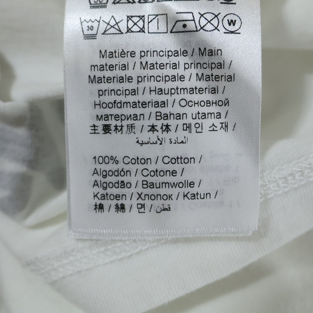 KENZO(ケンゾー) ×FUTURA 2000' CLASSIC T-SHIRT フロントロゴデザイン クラシック クルーネック カットソー 半袖Tシャツ ホワイト FF65TS2524SG