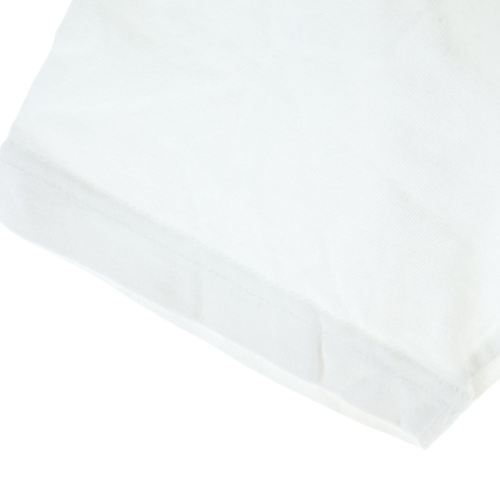 GOODENOUGH(グッドイナフ) 16SS G FLOWER TEE ロゴデザイン 両面プリント クルーネック カットソー 半袖Tシャツ ホワイト