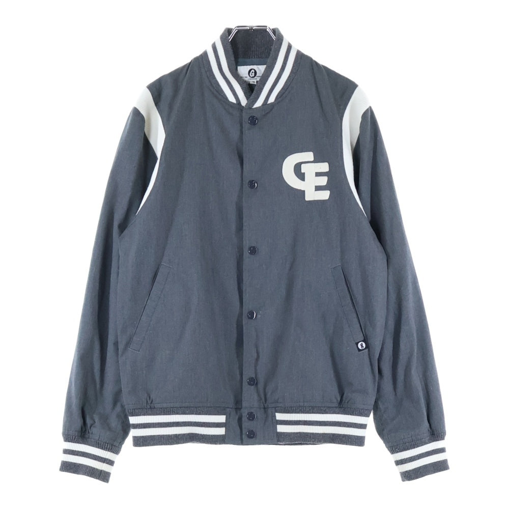 GOODENOUGH(グッドイナフ) BALL PARK JK GE ボールパーク マルチポケット スタジアムジャンパー ジャケット グレー GE-131003