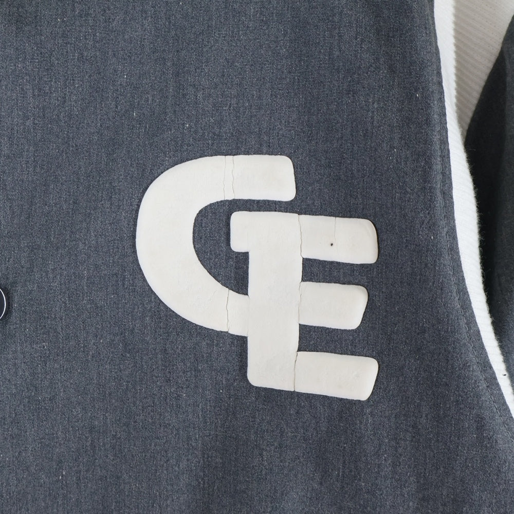 GOODENOUGH(グッドイナフ) BALL PARK JK GE ボールパーク マルチポケット スタジアムジャンパー ジャケット グレー GE-131003