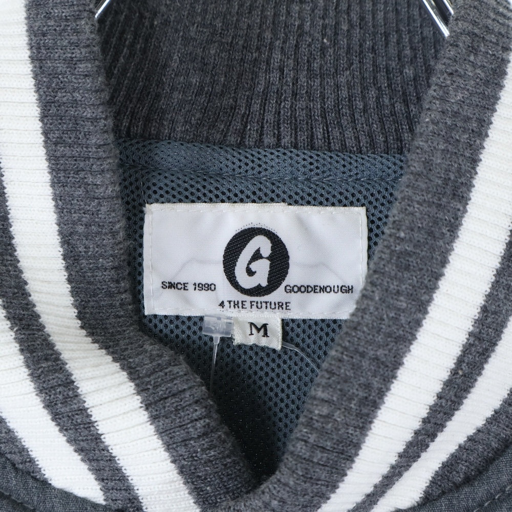 GOODENOUGH(グッドイナフ) BALL PARK JK GE ボールパーク マルチポケット スタジアムジャンパー ジャケット グレー GE-131003