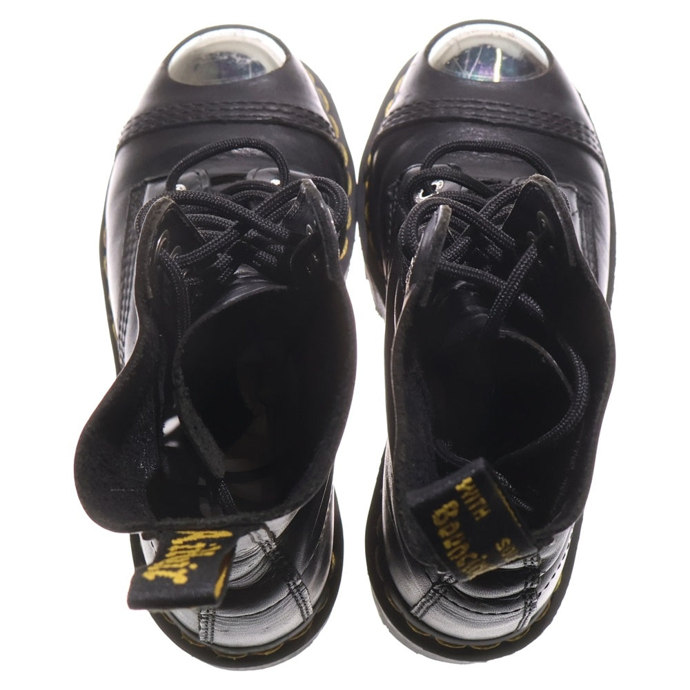 Dr.Martens(ドクターマーチン) 8761 BXB BOOT 10ホール レースアップ レザーハイカットブーツ ブラック レディース