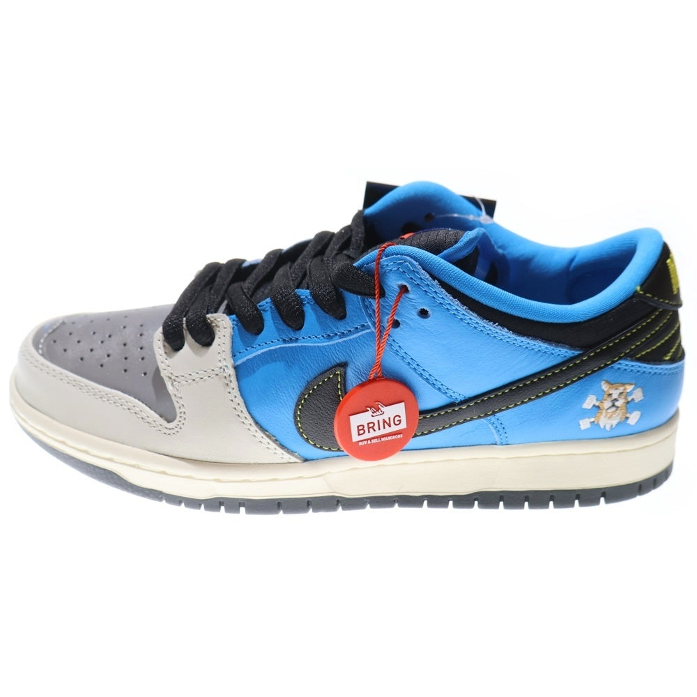 NIKE SB(ナイキエスビー) ×Instant Skateboards DUNK LOW インスタントスケートボード ダンク ローカットスニーカー ブルー/ホワイト US7/25cm CZ5128-400