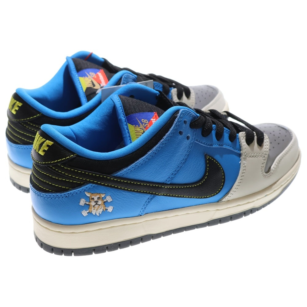 NIKE SB(ナイキエスビー) ×Instant Skateboards DUNK LOW インスタントスケートボード ダンク ローカットスニーカー ブルー/ホワイト US7/25cm CZ5128-400