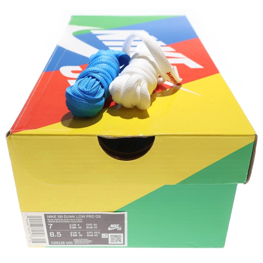 NIKE SB(ナイキエスビー) ×Instant Skateboards DUNK LOW インスタントスケートボード ダンク ローカットスニーカー ブルー/ホワイト US7/25cm CZ5128-400