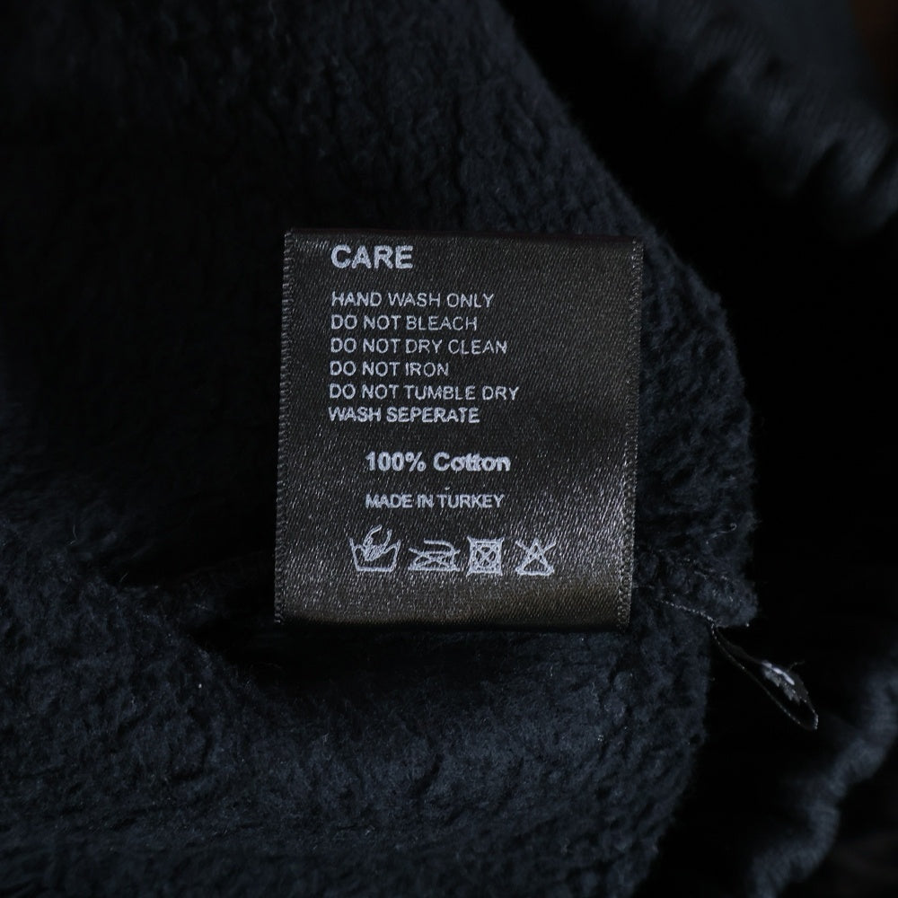 ASKYURSELF(アスクユアセルフ) KIM DUONG GOTH JOGGER ロゴプリント スウェット ジョガーパンツ ブラック