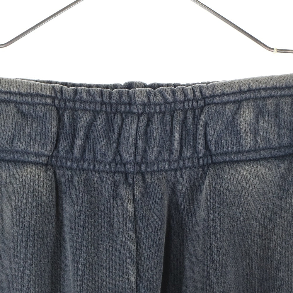 entire studios(エンタイア スタジオ) FULL SWEATPANT USED加工 ワイド スウェットパンツ ブラック ES2489